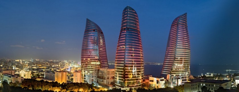 Flame Towers, Baku/Azerbaijan