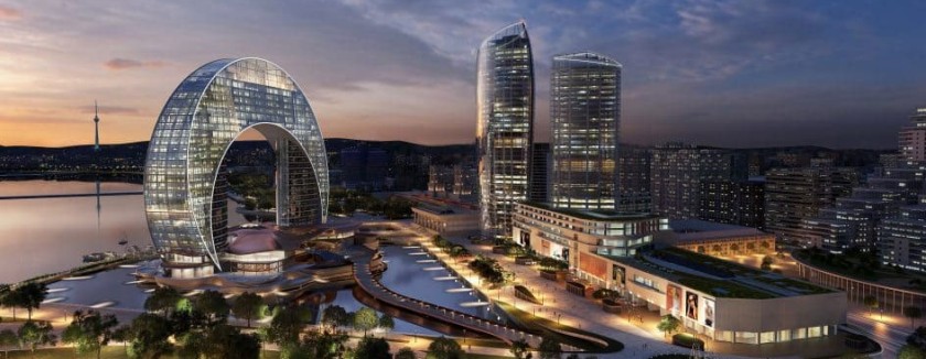 Eurodesign's The Crescent Development, Baku /Azerbaijan